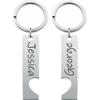 Picture of Custom Couple Keychain - Personalized Keyring with Names - Gift for Birthday or Valentine's day