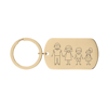 Picture of Custom Family Keychain - Personalized Keyring with Cute Family Figures - Gift for Father's Day and Mother's Day