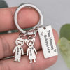 Picture of Engraved Family Name Keychain - Personalized Keyring - Best For Mom, Family