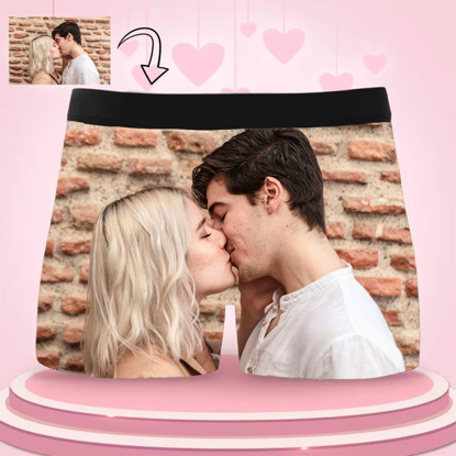 Picture of Custom Boxer Briefs | Custom Photo Briefs | Personalized Photo Boxer Briefs | Best Gift for Him