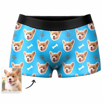 Picture of Custom Men's Pet Face Photo Boxers | Personalized Photo Boxer Briefs