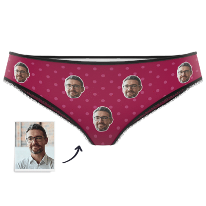 Picture of Custom Photo Panties | Personalized Love Face Photo Panties Gifts for Girls & Women