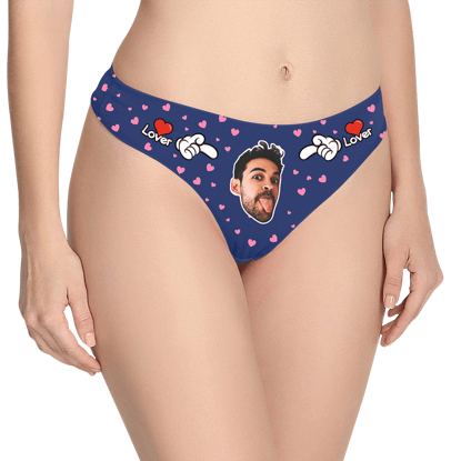 Picture of Custom Photo Panties | Personalized Ladies Thong Sexy