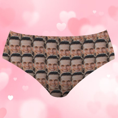 Picture of Custom Photo Panties | Personalized Face Picture Women's Panties Interesting Gift for Wife