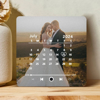 Picture of Customized Music Photo Fridge Magnet - Personalised Spotify Plaque Magnet - Custom Music Fridge Magnet with Calendar