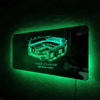 Afbeeldingen van Tiger Stadium Mirror Sign - Geschenken voor sportliefhebbers - Beste geschenken voor voetballiefhebbers