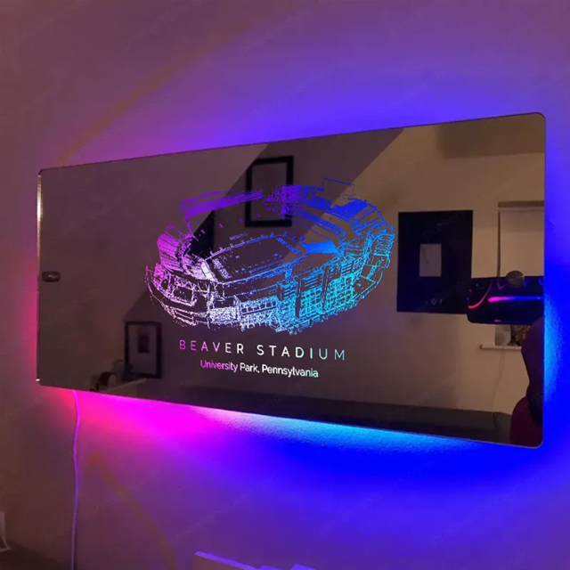 Picture of Beaver Stadium Mirror Light - Best Gifts For Sports Lovers