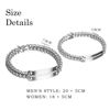 Picture of Custom Couple Bracelet with Engraved Name | Personalised Couple Jewelry Bracelet | Valentine's Gift