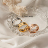 Picture of Engraved Custom Graduation Ring | Personalized College Ring with Name | Graduation Gift