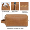 Picture of Custom Leather Toiletry Bag | Travel Bag for Men | Personalized Father's Day Gifts