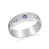 Picture of Graduation Ring with Personalized Birthstone | Custom Graduation Ring