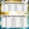 Picture of Custom Summer Day Pajamas | Full Set Pajama with Short Sleeves | Personalised Pajama Set for Her