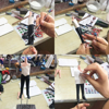 Picture of Custom Bobbleheads:  Girl Customized Name on Top | Personalized Bobbleheads for the Special Someone as a Unique Gift Idea｜Best Gift Idea for Birthday, Christmas, Thanksgiving etc.