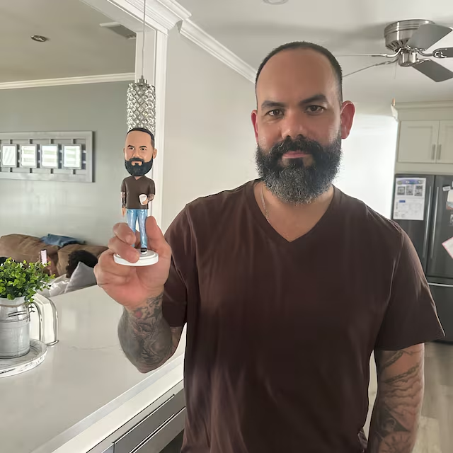 Picture of Custom Bobbleheads: Fireman | Personalized Bobbleheads for the Special Someone as a Unique Gift Idea
