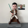 Picture of Custom Bobbleheads: Man Jedi | Personalized Bobbleheads for the Special Someone as a Unique Gift Idea｜Best Gift Idea for Birthday, Christmas, Thanksgiving etc.