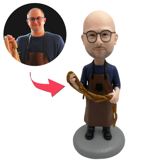 Picture of Custom Bobbleheads:  cooker | Personalized Bobbleheads for the Special Someone as a Unique Gift Idea｜Best Gift Idea for Birthday, Christmas, Thanksgiving etc.