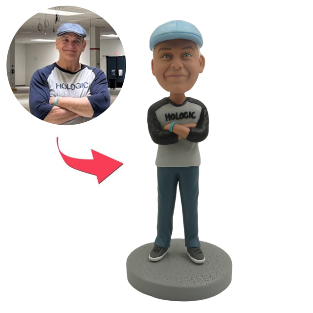 Picture of Custom Bobbleheads:  My grandpa | Personalized Bobbleheads for the Special Someone as a Unique Gift Idea｜Best Gift Idea for Birthday, Christmas, Thanksgiving etc.