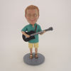 Picture of Custom Bobblehead Doll: Acoustic Guitar Player Male