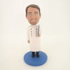 Picture of Custom Bobblehead Doll: Doctor In Closed Lab Coa