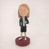Picture of Custom Bobblehead Doll: Black Jacket Woman