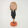 Picture of Custom Bobblehead Doll: Black Suit Girl