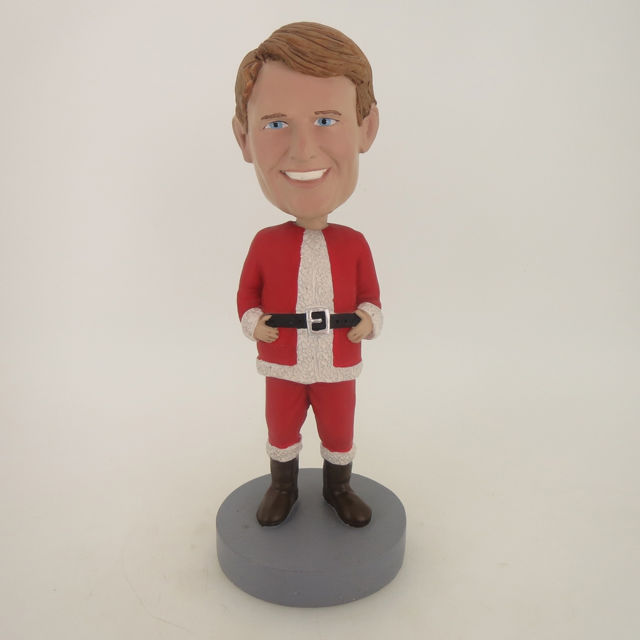 Picture of Custom Bobblehead Doll: Male Santa