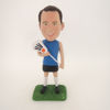 Picture of Custom Bobblehead Doll: Male Lacrosse Player