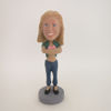 Picture of Custom Bobblehead Doll: Cardigan Girl