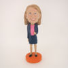 Picture of Custom Bobblehead Doll: Dark Blue Jacket Girl