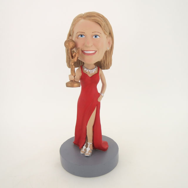 Picture of Custom Bobblehead Doll: Female Super Star