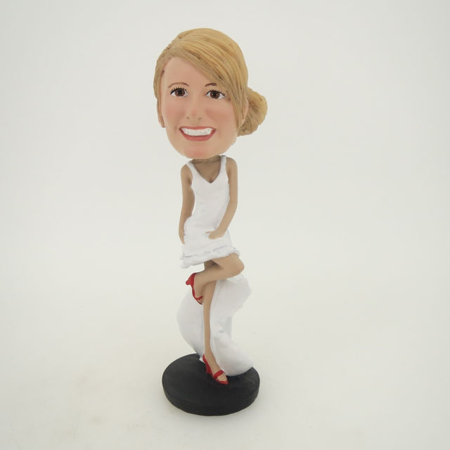 Picture of Custom Bobblehead Doll: Longuette Woman