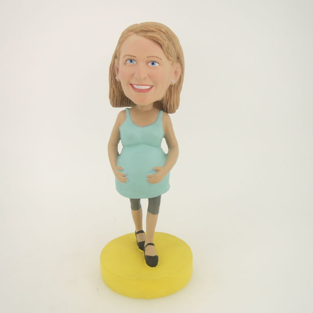 Picture of Custom Bobblehead Doll: Pregnant Woman