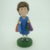 Picture of Custom Bobblehead Doll: Shopping Woman