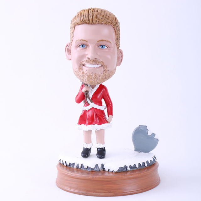 Picture of Custom Bobblehead Doll: Male Santa Claus