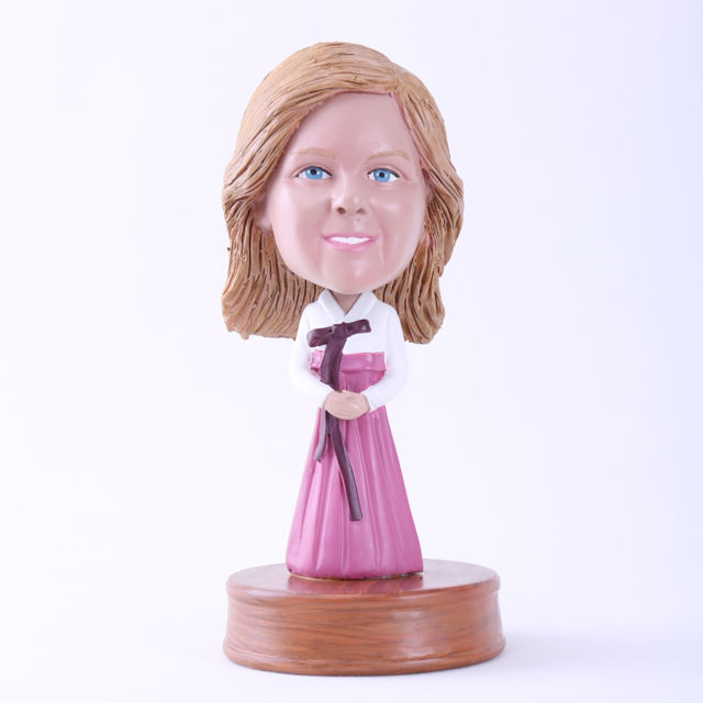 Picture of Custom Bobblehead Doll: Woman in Hanbok