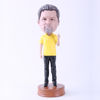 Picture of Custom Bobblehead Doll: Yellow T-shirt Man