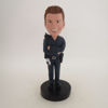 Picture of Custom Bobblehead Doll: Police Officer Arm in Arm