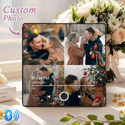 Picture of Personalized Spotify Plaque Magnet - Custom Music Fridge Magnet - Photo Music Fridge Magnet