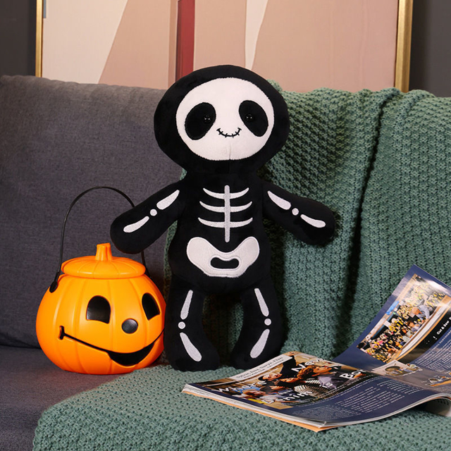 Picture of Halloween Pillow - Halloween Skeleton Plush Doll