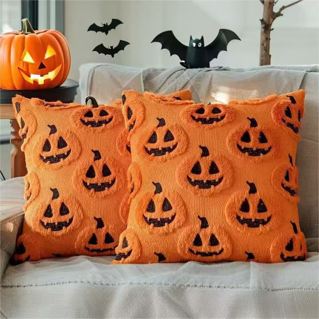 Picture of Halloween Pillowcase - Halloween Pumpkin Ghost Pillowcase