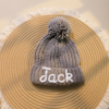 Picture of Personalised Embroidered Knit Hat for Baby & Toddler | Custom Name Embroidery Hat | Embroidered Beanie Hat