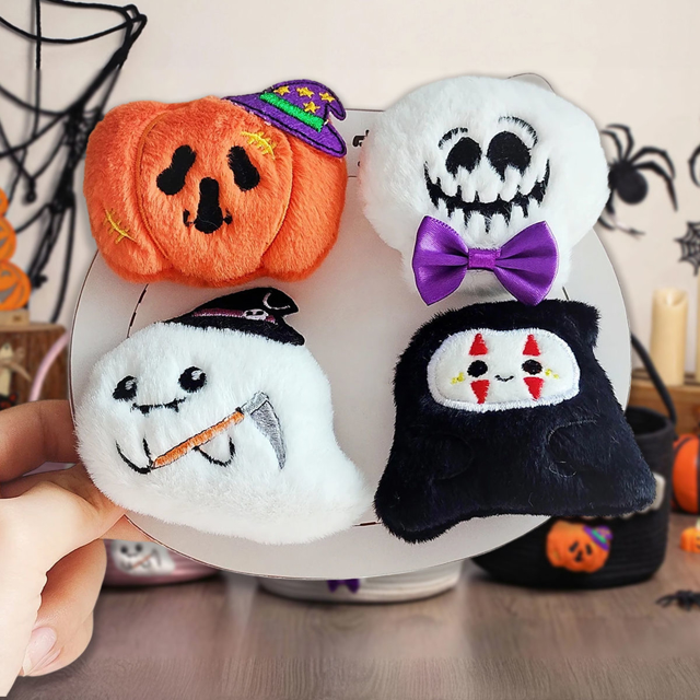 Picture of Trick or Treat Basket | Custom Embroidered Halloween Candy Basket | Halloween Gift for Kids