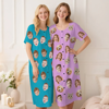 Picture of Custom nightgown | Custom Photo Nightdress | Personalized Face Sleepwear | Women's Nightdress, Gift for Her, Birthday Gift