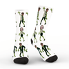 Picture of Personalized Socks  | Halloween Zombie Custom Face Socks | Funny Personalized Monster Socks for Men Women Kids Gift