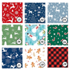 Picture of Custom Christmas Pajama Pants | Personalised Pajama bottoms with Faces and Patterns | Custom Pajama