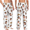 Picture of Custom Multi-avatar Pajama Pants-| Personalised Pajama bottoms with Faces | Custom Pajama