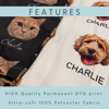 Picture of Custom Pajama Pants with Pets Face and Name | Personalised Pajama bottoms with Faces | Custom Pajama