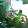 Picture of Custom pendants - Personalized photo projection crystal Christmas ornaments - Christmas gifts