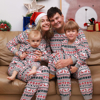 Picture of Family Pajama Set - Family Christmas Pajama Sets - Christmas Pattern Long Sleeves Pajamas