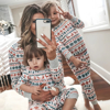 Picture of Family Pajama Set - Family Christmas Pajama Sets - Christmas Pattern Long Sleeves Pajamas